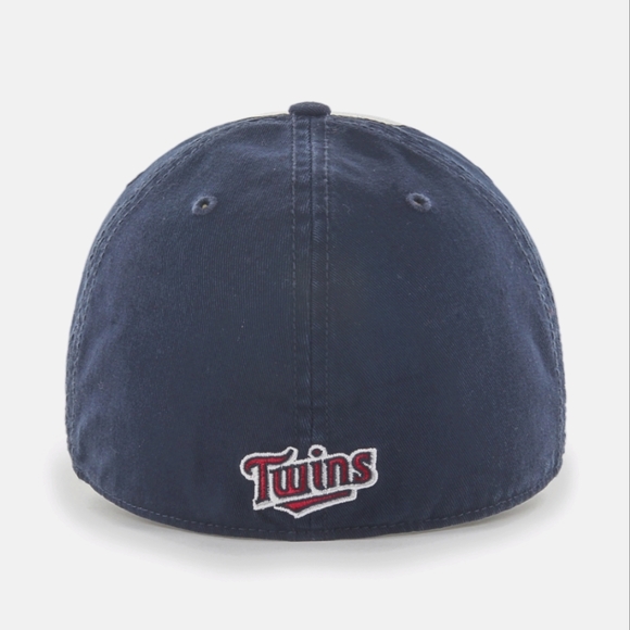 Minnesota Twins '47 light Navy Team Logo Clean Up Adjustable Hat - Picture 3 of 6
